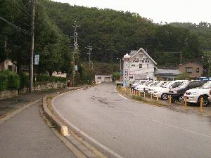 木崎湖南側の道路 [ロケ地撮影画像]